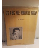 It&#39;s a Big Wide Wonderful World Sheet Music - Perry Como/John Rox - $5.69
