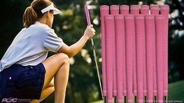 13 New Pink Womens Ladies Grips Golf Clubs Grip Driver Wood Iron Lady Set - £33.14 GBP