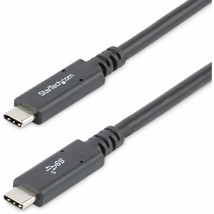 StarTech.com 6 ft (1.8 m) USB C to USB C Cable - 5A, 100W PD 3.0 - Certified Wor - £34.76 GBP