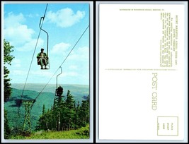 VERMONT Postcard - Stowe, Mt Mansfield Aerial Chair Lift L41 - £3.09 GBP