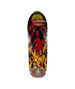 Benson RED Devil Woman Pro Deck Death Skateboards POOL Shape 9 &quot; - $64.94 CAD