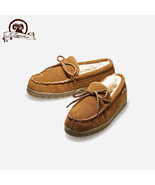 K.Signature Dave Moc. Women&#39;s Sheepskin Indoor-Outdoor Moccasin Slippers  - $1,139.50 MXN