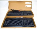 Genuine Microsoft 200 Wired Keyboard 6JH-00001 Model 1406 (Lot of 2) - $24.27