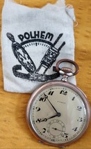 Polhem silver pocket watch - £109.83 GBP