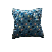 Velvet pillow, Blue velvet, blue collection, Accent Pillow, Throw pillows, 16x16 - £31.16 GBP