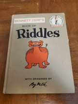 Bennett Cerf&#39;s Book Of Riddles 1960 Hardcover Random House Beginner Book... - £7.48 GBP