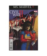 Ms Marvel Vol 4 #9 - 1st Print Kamala Kahn September 2016 Comic Book Civ... - £4.20 GBP