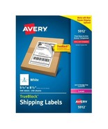 Avery Permanent Shipping Labels with TrueBlock Technology, 5912 - $1,268.51 MXN
