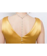 Handmade Pearl Crystal Backdrop Necklace - $45.00