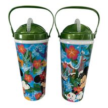 Disney Whirley DrinkWorks Minnie Mouse Holiday Straw Cups with Handles S... - $16.20