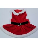 MM) Mrs. Santa Claus Pet Halloween Christmas Small Dog Costume Size Medium - $12.86