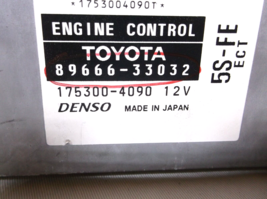 00-01 TOYOTA CAMRY/SOLARA/ 4 CYL  AUTOMATIC/  ENGINE COMPUTER.ECU.ECM.PCM image 2