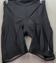 Canari Padded Cycling Riding Shorts Womens XL Black Elastic Waist Logo S... - $23.03