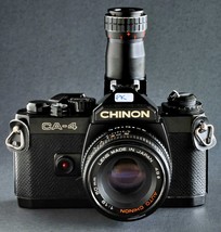 STUDENTS Chinon CA-4 SLR Camera w Pentax 50mm f/1.8 Prime Lens 4 Student... - £43.50 GBP