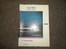 1985 86 87 88 89 1990 Saab 9000 0 Technique Données Service Atelier Manuel Usine - £15.67 GBP