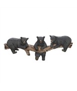 Black Bears on Log Trio Hooks - £28.64 GBP