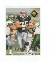 Howie Long (Los Angeles Raiders) 1994 Classic Pro Line Live Football Card #240 - £3.91 GBP