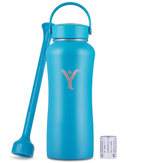 DYLN Insulated Water Bottle | Creates Premium Alkaline Water On-The-Go - £35.93 GBP