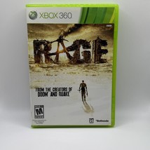 Rage Microsoft Xbox 360 Tested Complete 3 Discs With Manual Working - $4.24