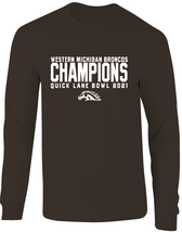 Western Michigan Broncos 2021 Quick Lane Bowl Champions Long Sleeve T-Shirt - £19.97 GBP+