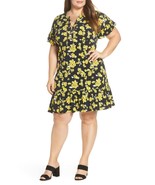 Michael Michael Kors Glam Painterly Lace-Up Chain Dress 0X New Without Tags - $793.80 MXN