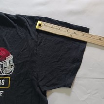 Hanes College Football Playoff Men's Black Cotton T-shirt Short Sleeve Size L image 12