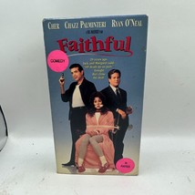 Faithful VHS Movie 1996 Comedy Starring Cher Chazz Palminteri &amp; Ryan ONeal - $9.50