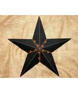 12 inch Metal Black Star Country Home Decor - £9.57 GBP