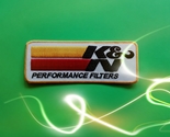  K&amp;N PERFORMANCE FILTERS CAR VAN TRUCK EMBROIDERED PATCH  - $4.99