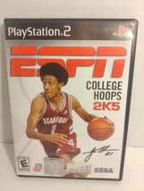 Sony Playstation 2 ESPN College Hoops 2K5 2004 CIB Tested PS2 - £8.68 GBP