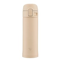 ZOJIRUSHI Water Bottle One Touch Stainless Steel Mug 0.3L Beige SM-PD30-CM - £30.78 GBP
