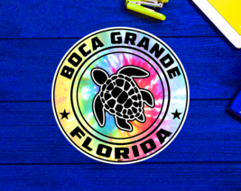 Boca Grande Florida Beach Sticker Decal 3&quot; Vinyl - £4.09 GBP
