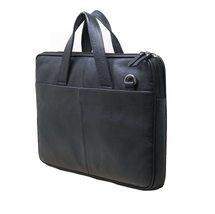 HG-LTH Sleek 14&quot; Leather Laptop Bag Messenger Shoulder Bag Compatible with Macbo - £62.73 GBP
