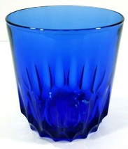 Arcoroc Luminarc Cobalt Blue 4 Oz Glasses 3&quot; Tall Made in France - £10.09 GBP