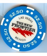 Las Vegas The New Frontier $2.50 Casino Chip, vintage - £6.25 GBP