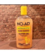 NO-AD Australian Style Dark Tanning Glitter Gel Discontinued 16 oz. - $67.90 CAD