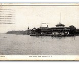 View From Water Glen Island New Rochelle New York NY UDB Postcard I18 - £3.84 GBP