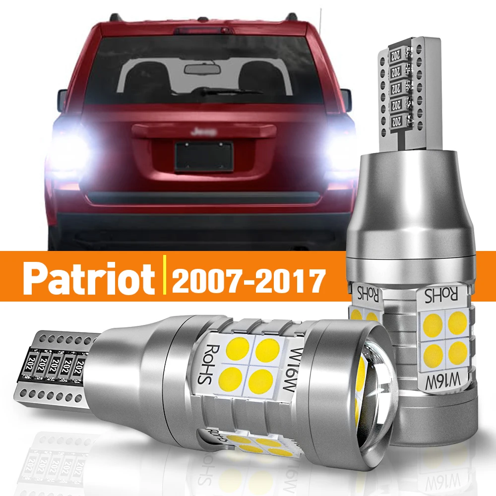2pcs LED Reverse Light For Jeep Patriot MK 2007-2017 2008 2009 2010 2011 2012 - £23.67 GBP