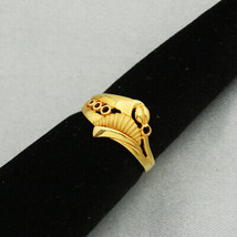 22 Karat Seal Higher Gold Puzzle Rings Size US 6.75 Stepaunts Jewelry For Womens - £433.58 GBP