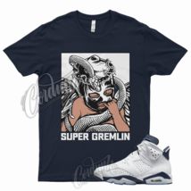 SG T Shirt for J1 6 Midnight Navy 2022 Georgetown Dunk Uptempo Trainer 1 5 - £20.46 GBP+