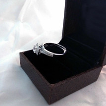 Verlobung 1.39Ct Künstlicher Diamant 14K Weiß Vergoldet Jubiläum Ring SD - £97.74 GBP