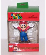 WONDERFUL 2018 HALLMARK SUPER MARIO CHRISTMAS TREE ORNAMENT IN BOX - $277.80 MXN