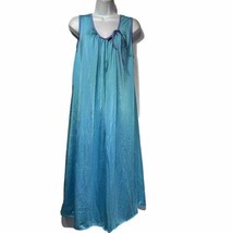 only necessities blue purple bow sleeveless nightgown Size M (14-16) - $24.74