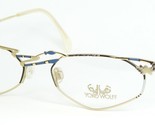 YOKO WOLFF Wasser 2 04 Gold/Blau/Schwarz / Andere Brille 52-17-140mm - £75.95 GBP