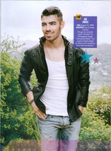 Joe Jonas - DRAKE - 11" x 8" Teen Magazine Pinup Mini Poster 2012 - $4.94