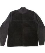 Crazy Horse Men&#39;s Suede/Knit Zipper Jacket Size Medium - $408.60 MXN