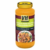 12 Jars VH Lemon &amp; Herb Peri Peri Sauce 341ml/11.5oz Each- Canada- Free ... - £58.77 GBP