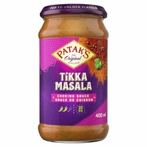 4 Jars of Patak&#39;s Tikka Masala Cooking Sauce 400ml Each - Free Shipping - £36.53 GBP