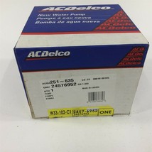 (1) Genuine AC Delco 251-635 GM 24576952 Water Pump - $69.99