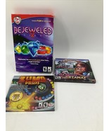 Popcap Zuma Deluxe Bejeweled 2 and Dream Getaway Legacy Games CPU CD-ROM... - £23.01 GBP